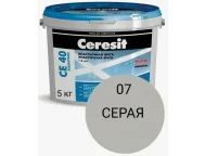 Фуга Ceresit CE40 №07 серая 5кг