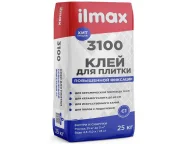 Клей для плитки повышенной фиксации ilmax 3100, 25 кг
