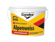 Краска моющаяся для стен и потолков Condor Alpenweiss, 1,5 кг + БЕСПЛАТНАЯ КОЛЕРОВКА