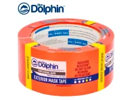Лента малярная ПВХ Blue Dolphin 33 м х 50 мм (оранжевая)