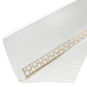 Угол перфорированный ПВХ с сеткой 100*150*3000мм