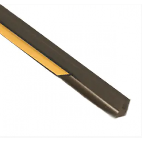 Профиль оконный примыкающий 6 мм (графит) 2,4 м