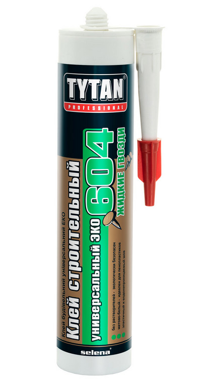 Жидкие гвозди Tytan Professional Универсальный Эко №604 (440г, белый)
