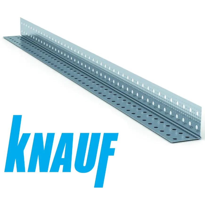 Угол перфорированный оцинкованный 31х31 KNAUF (3 м)